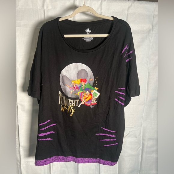 Disney Tops - NWT Disney Hocus Pocus ToNight We Fly‎ Shirt- 2XL